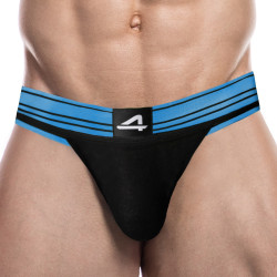 CUT4MEN Jockstrap Rugby Noir-Bleu